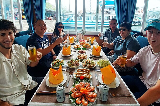 1 Day Tour to Halong Bay Cruise from 3 - 5 star Cruise & Transfer - Boarding at Tuan Chau and Cruising the Bay