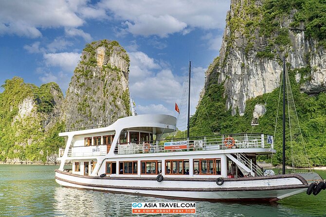 1 Day Tour to Halong Bay Cruise from 3 - 5 star Cruise & Transfer - Lunch on Board: Seafood, Vietnamese Dishes, and a Few Caveats