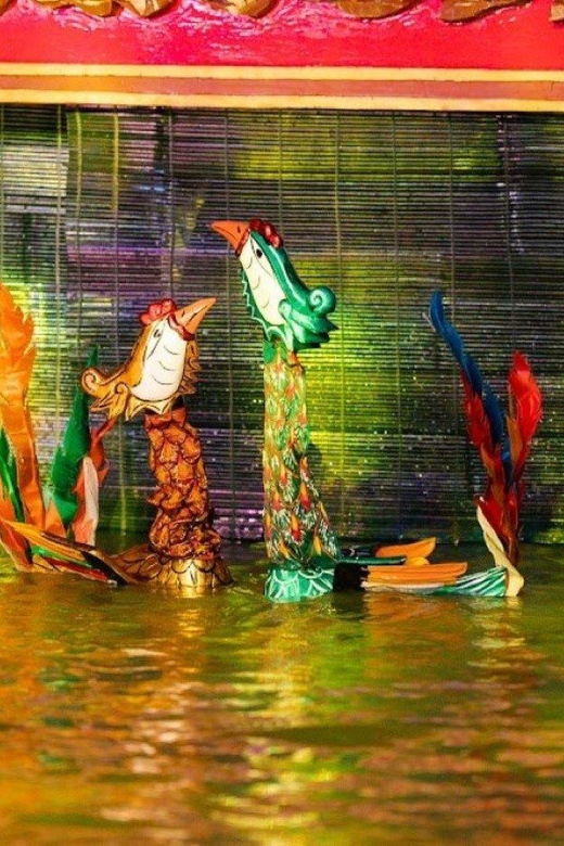 1 ROUND HANOI CITY TOUR + WATER PUPPET SHOW TICKET - A city overview from the upper deck
