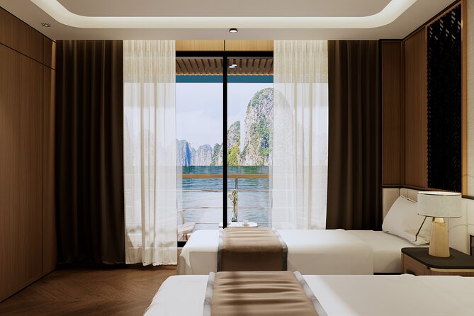 2 Day 1 Night Luxury Azura Cruise through Halong & Lan Ha Bay - Day one: settling in, lunch and bay time