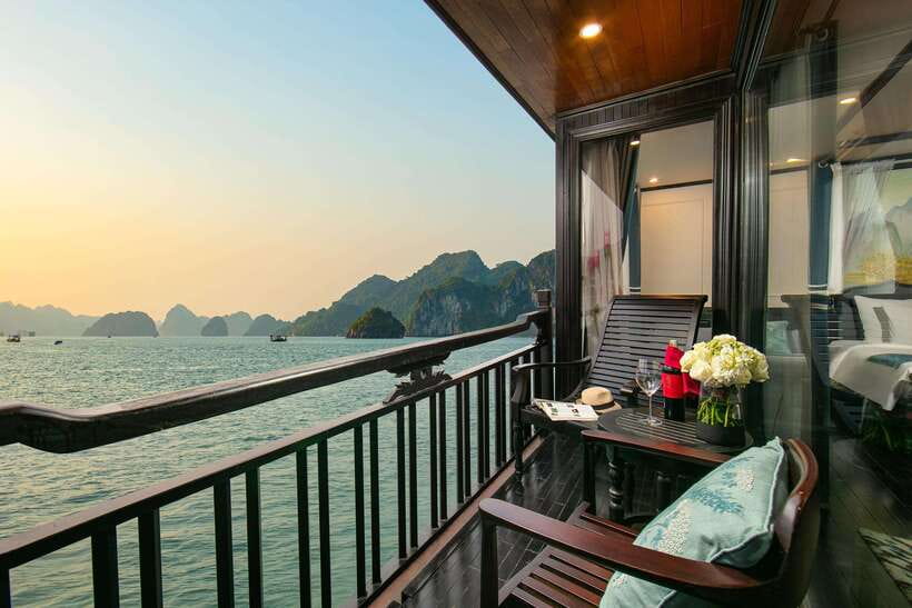 2-Day: Halong Lan Ha Bay 5 Stars Cruises w/Balcony & Bathtub - Tai Chi, a final outing, and the return to port