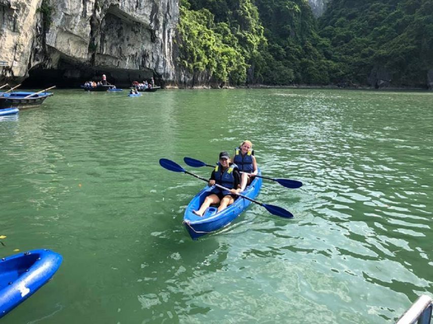 2-Day: Hanoi - Ninh Binh - Halong Bay Luxury Cruise - Sung Sot, Luon, and Titop offer three different ways to explore