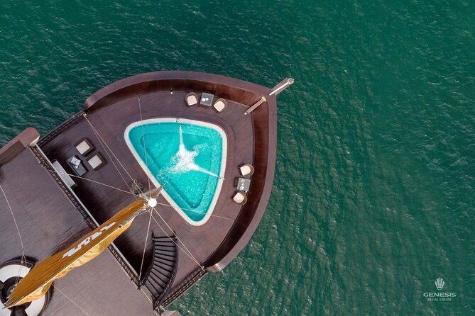 2 Days and 1 Night Halong Bay Luxury Genesis Regal Cruises - Dinner, cabin, and a night on board