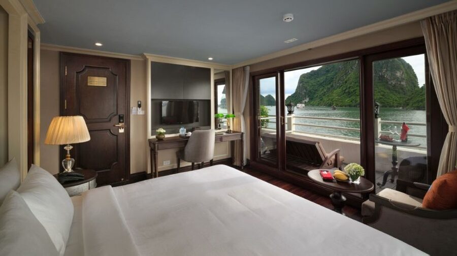 3 Day Hanoi - Ninh Binh - Halong Bay 5 Star Cruise & Balcony - Ti Top Island, Luon Cave, and an evening aboard