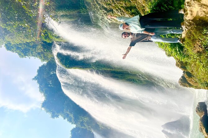3 days: Ban Gioc waterfall - Ba Be Lake with Local Guide - Day two: Cao Bang to Hua Ma Cave and Ba Be Lake