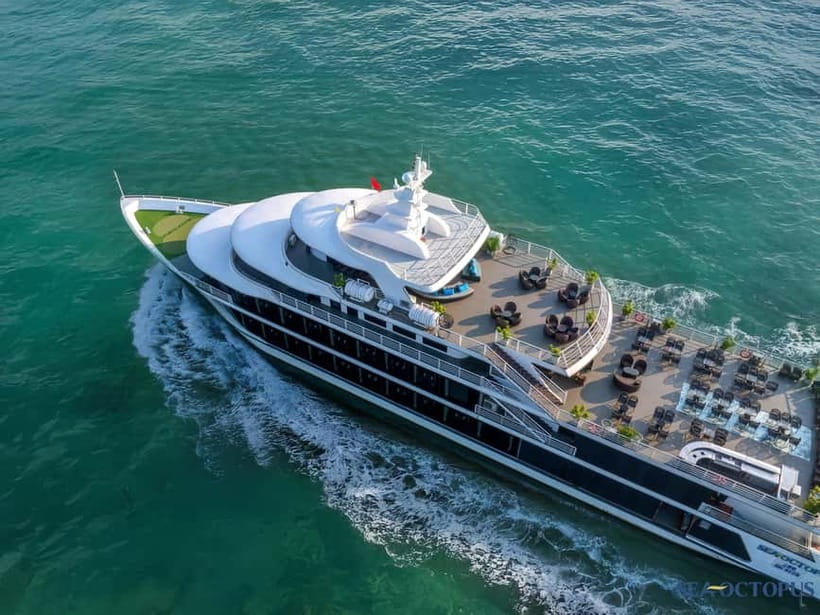 7 hours to discover HaLong Bay on Luxury Day Cruise - A substantial buffet lunch