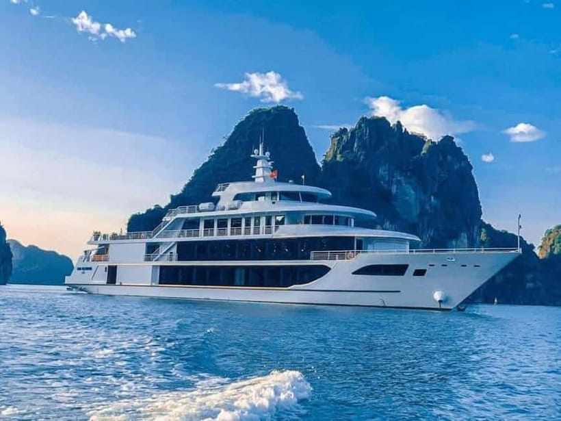7 hours to discover HaLong Bay on Luxury Day Cruise - Morning views from the deck
