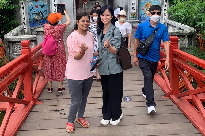All-in-One Hanoi Walking Tour Through a Train Street - Booking details to confirm