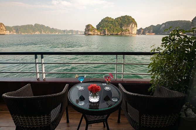All-Inclusive 2 Day/1 Night Halong Luxury Cruise, Meals, Cave, Kayaking,Swimming - Day two: a lagoon or a quieter cave