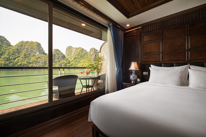 All-Inclusive 3 Day/2 Night Halong Luxury Cruise Meals, Cave, Kayaking, Swimming - At a glance