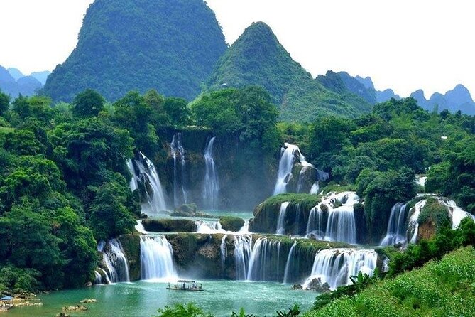 Ban Gioc Waterfall 2 Days 1 Night From Hanoi - Day two: the falls from above and below