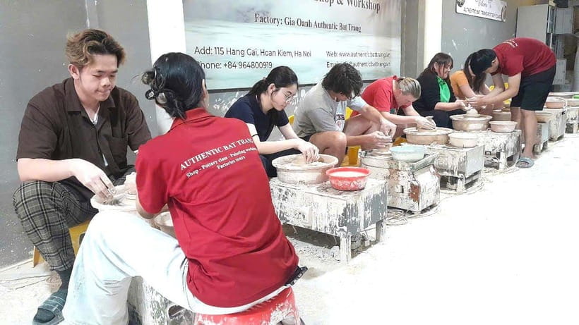 Bat trang Pottery Ceramics Class in Hanoi’s Old Quarter | VN - Plan the class around your Hanoi departure