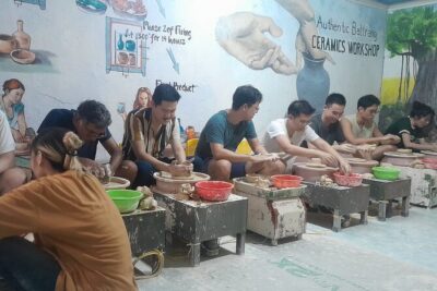 Bat trang Pottery Class in Hanoi Old Quarter/Handmade experience
