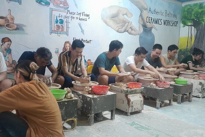 Bat trang Pottery Class in Hanoi Old Quarter/Handmade experience - The real souvenir comes later