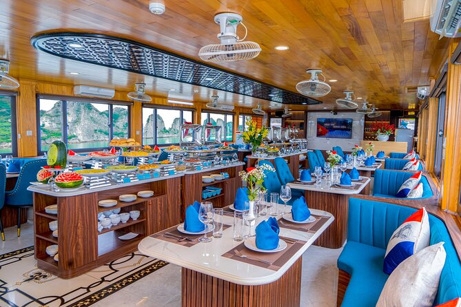 Best Halong 5 star Day Trip, inclusive,buffet,cave,kayak,transfer - What $45 Covers, and What It Does Not