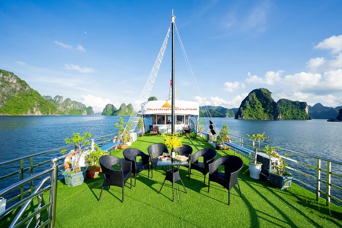 Best seller Halong Bay Day Cruise - The Hanoi pickup can shape the whole day