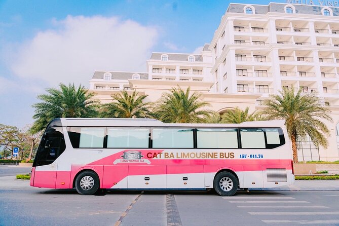 Bus Ha Noi to Cat Ba island - Choosing between the tourist bus and limousine van