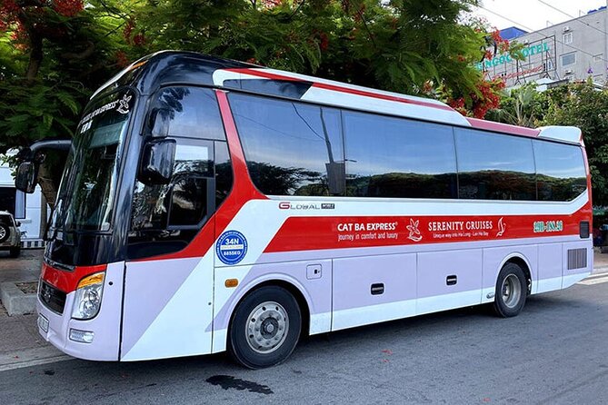 Bus Hanoi to Cat Ba Island with Cat Ba Express - A linked ride from Hanoi to Cat Ba