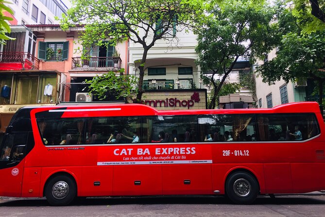 Bus Hanoi to Cat Ba Island with Cat Ba Express - The highway ride to Got Port