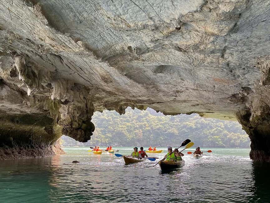Cat Ba/Ha Noi: Lan Ha and Monkey Island Full Day Boat Trip - Monkey Island: a swim, a climb and a choice