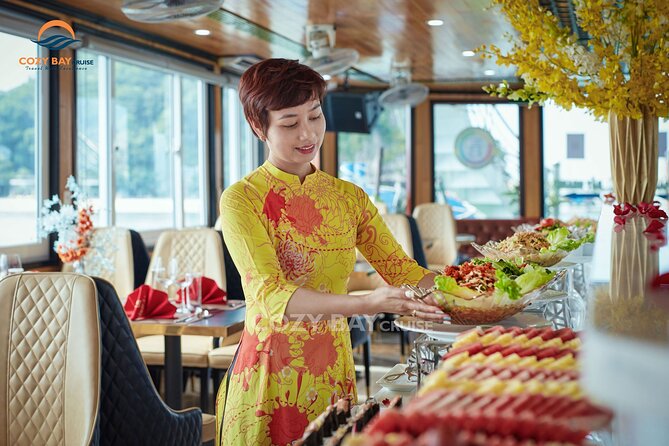 Cozy Bay Halong 5-Star Day Cruise, Buffet, Cave, Kayak, Swimming - Is the $48 fare good value?
