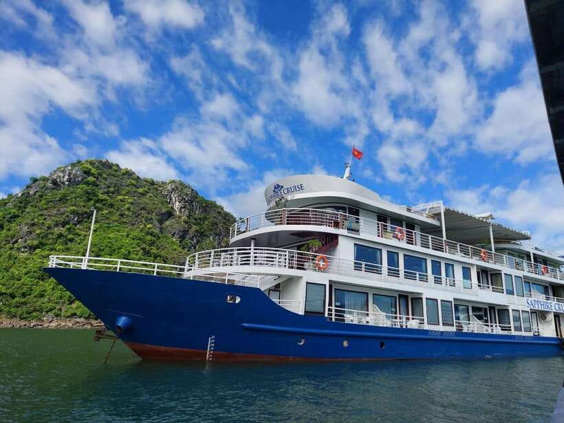 From Hanoi: 2-Day Halong Sapphire Cruise with Balcony Cabin - Spring rolls, sunset and an evening aboard