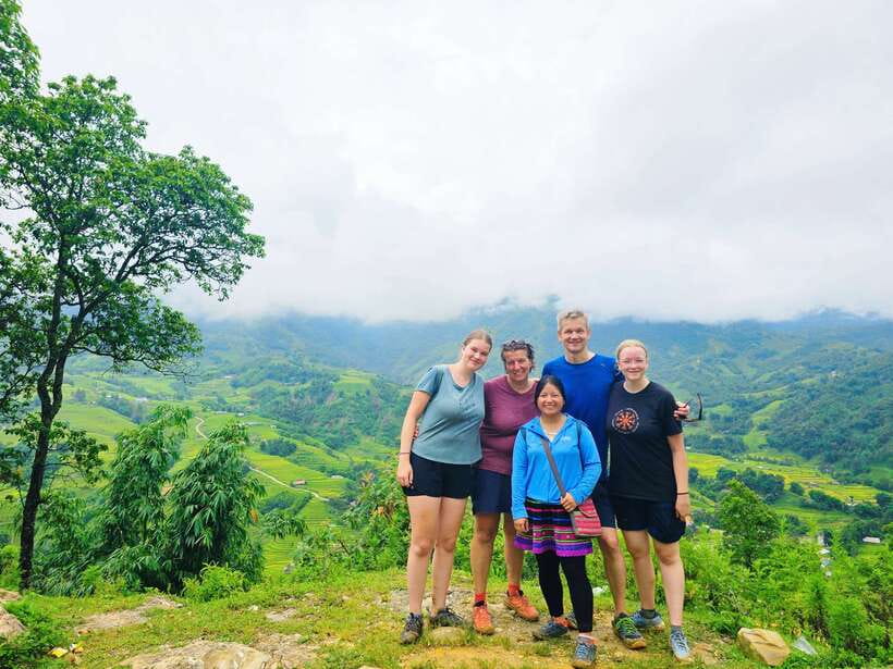 From Hanoi: 2-Day Sapa Trek Tour - Luxury Limousine Transfer - Day two: Rice terraces toward Lao Chai and Ta Van