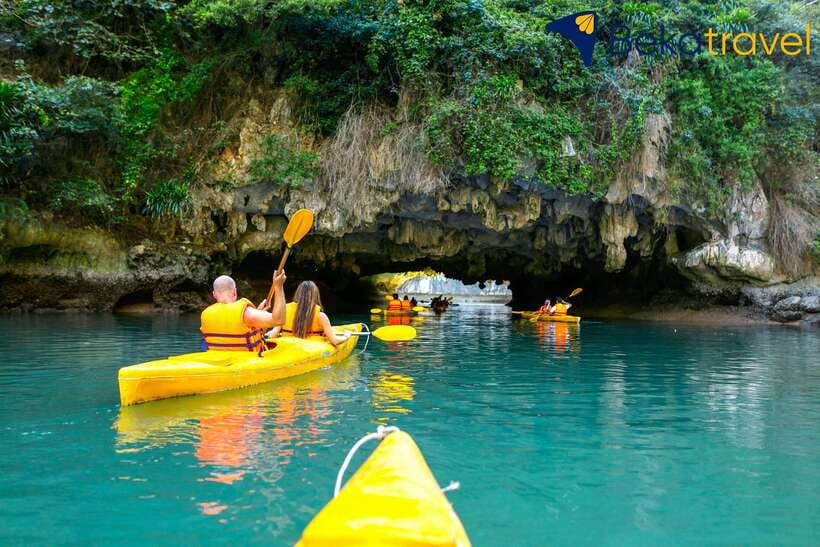 From Hanoi/Cat Ba: Lan Ha Bay Full-Day Boat Trip - Kayaking into Dark and Bright Caves