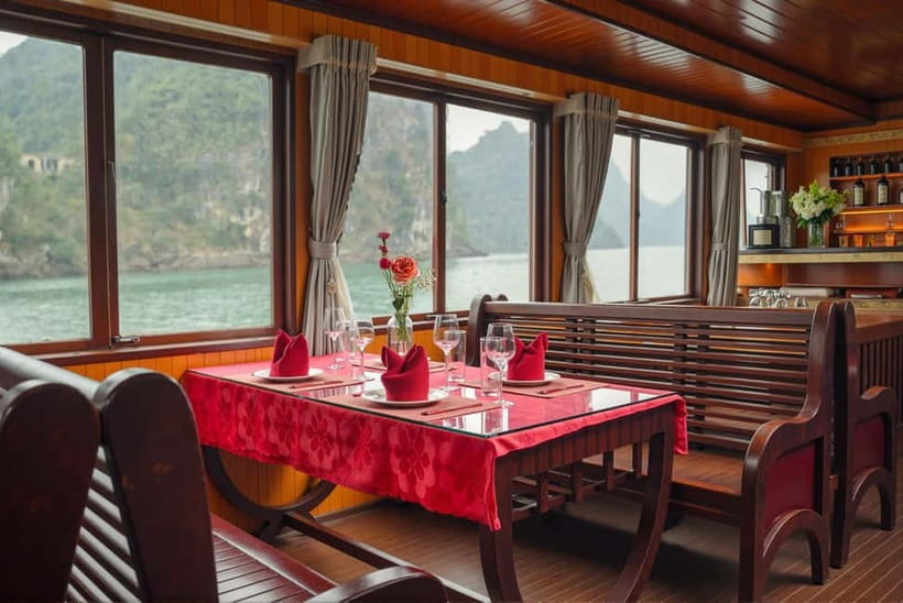 From Hanoi/Cat Ba: Lan Ha Bay Full-Day Boat Trip - Lunch aboard near Ong Cam Islet