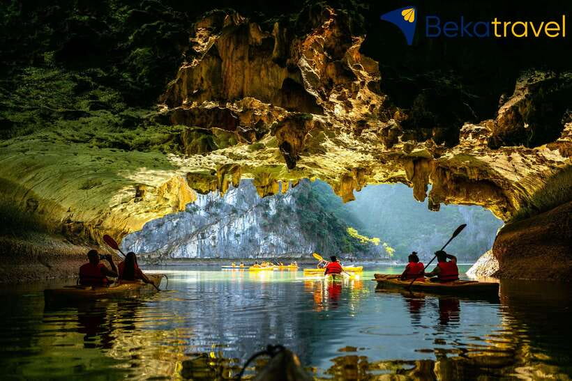 From Hanoi/Cat Ba: Lan Ha Bay Full-Day Boat Trip - Limestone towers and Cai Beo from the water