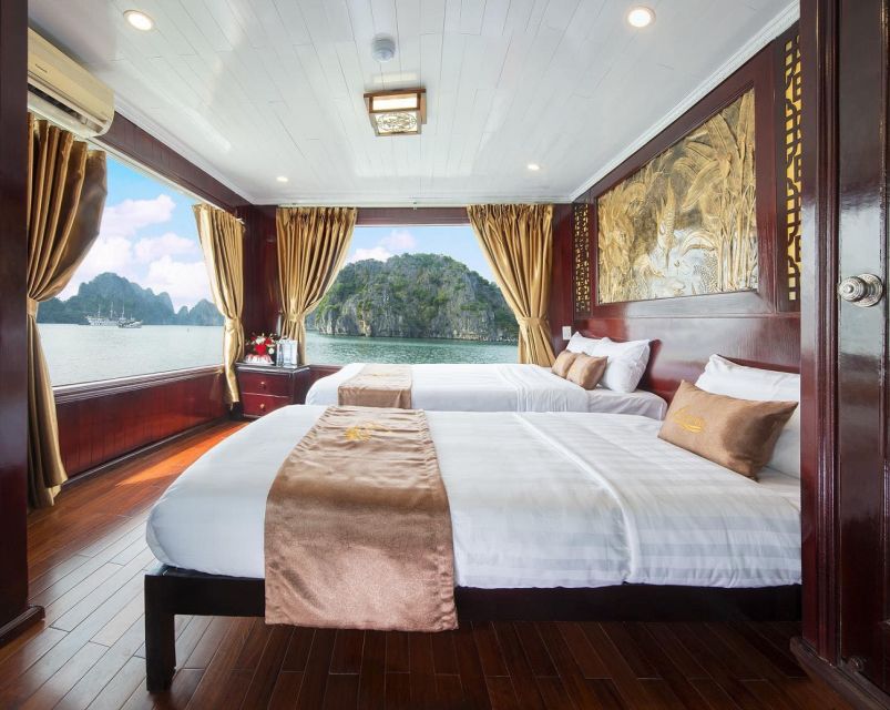 From Hanoi: Ha Long - Bai Tu Long Bay 2-Day 1-Night Cruise - Day one: From Hanoi to Cap La Island