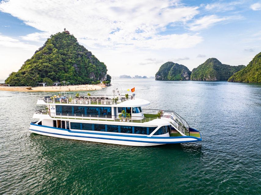 From Hanoi: Ha Long Bay 5-star Day Cruise with Buffet Lunch - Luon Cave: choose a kayak, and watch for wildlife