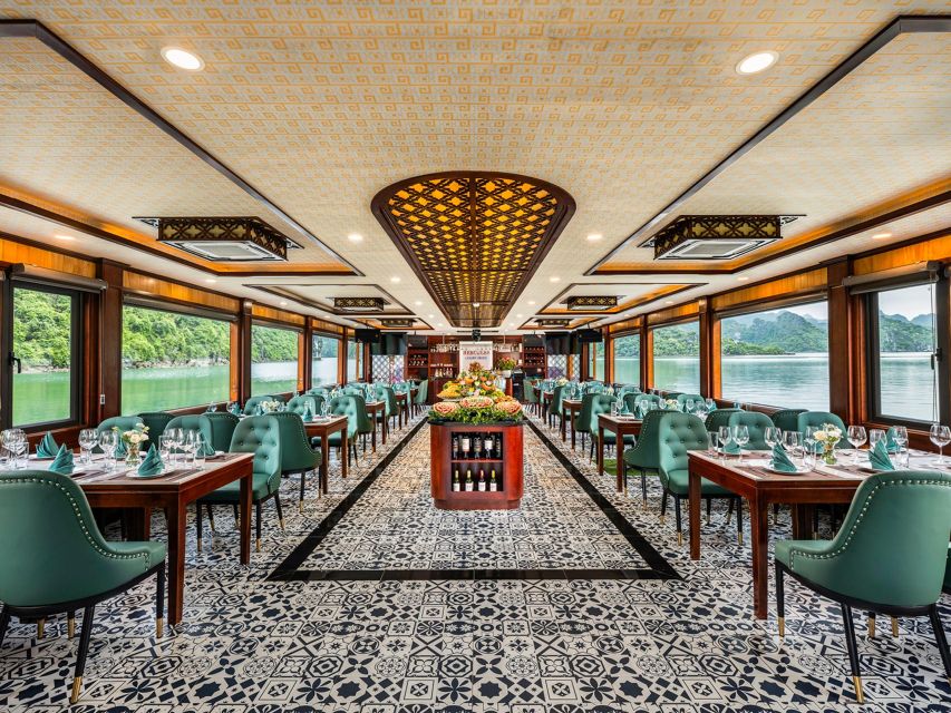 From Hanoi: Ha Long Bay 5-star Day Cruise with Buffet Lunch - Titop Island: a climb or a swim