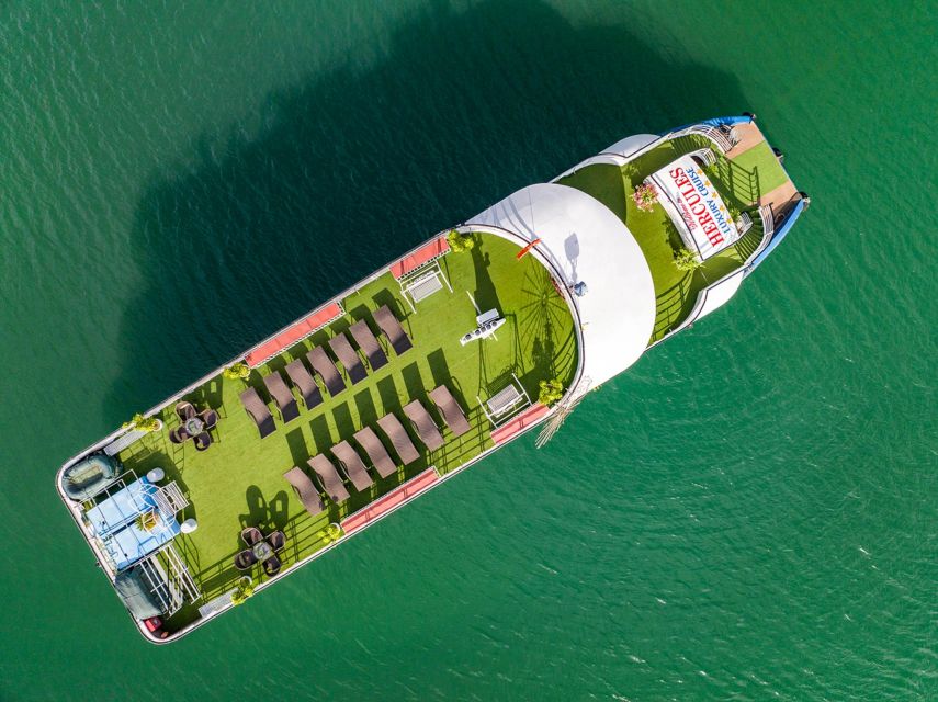 From Hanoi: Ha Long Bay 5-star Day Cruise with Buffet Lunch - Lunch on the water, with a few things to know