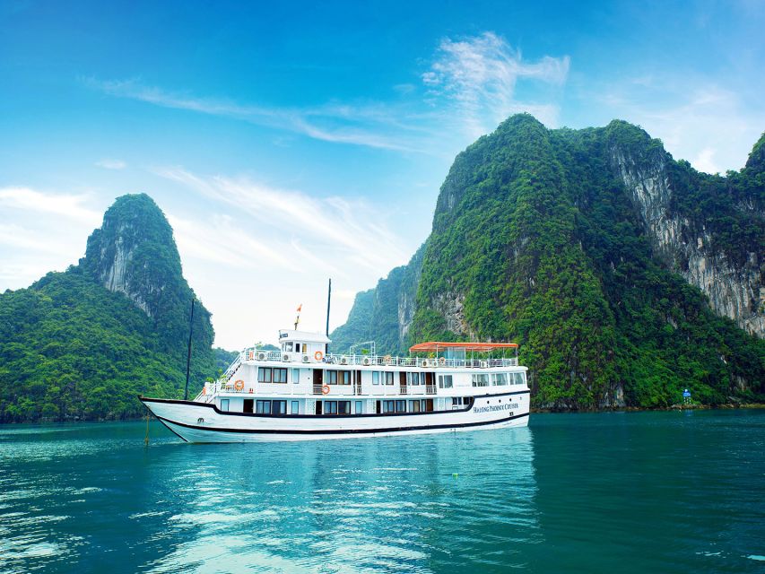 From Hanoi: Halong Explorer 3-Day Deluxe Cruise - Day one: Luon Cave, Titop Island, and the first sunset