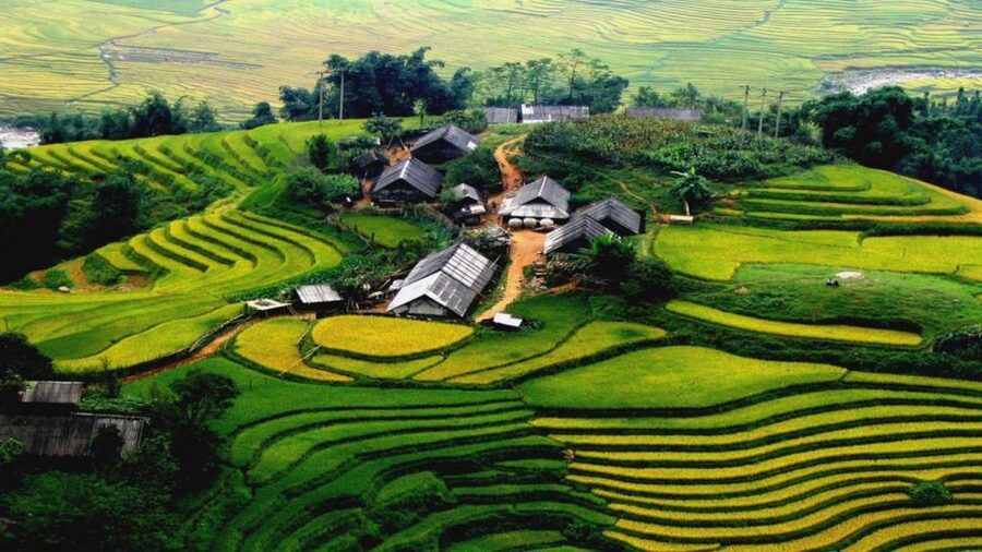 From Hanoi: Sapa 3-Day Medium Trek and Limousine Trip - Day two: terraces, river paths, and Ta Van