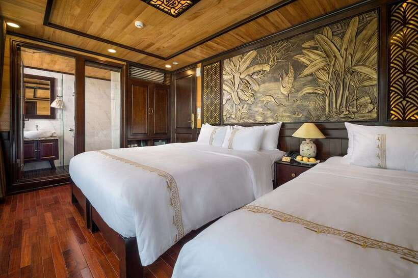 From Lan Ha Bay: 3-Day 2-Night Cruise with Meals & Kayaking - Cabins, meals and the crew