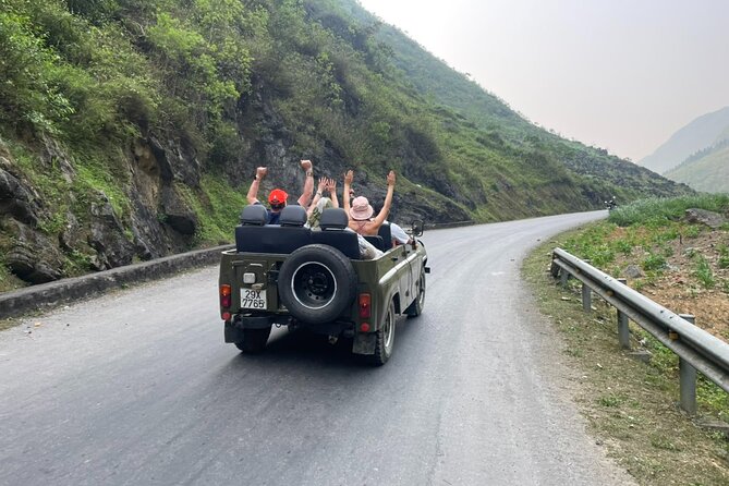 Ha Giang Army open Air Jeep 3 Days 2 Night Tour - Day 2: Ma Pi Leng, Meo Vac and Du Gia waterfall