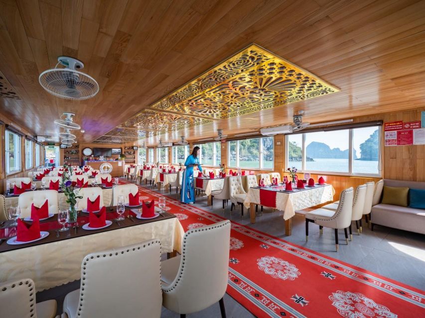 Ha Long: Afternoon Cruise with Lunch, Kayaking, and Swimming - The return cruise is part of the day