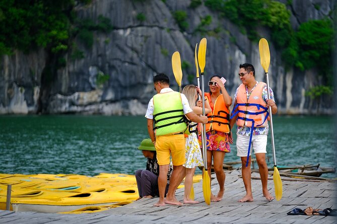 Ha Long Bay Cruise Day Tour-Cave, Kayaking,Ti top island & Lunch - A big bay day, with a long road attached