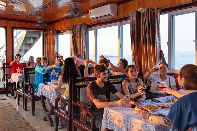 Ha Long Bay Cruise Day Tour with lunch, kayaking, surprise cave & titop island - What the $30 price does and does not cover