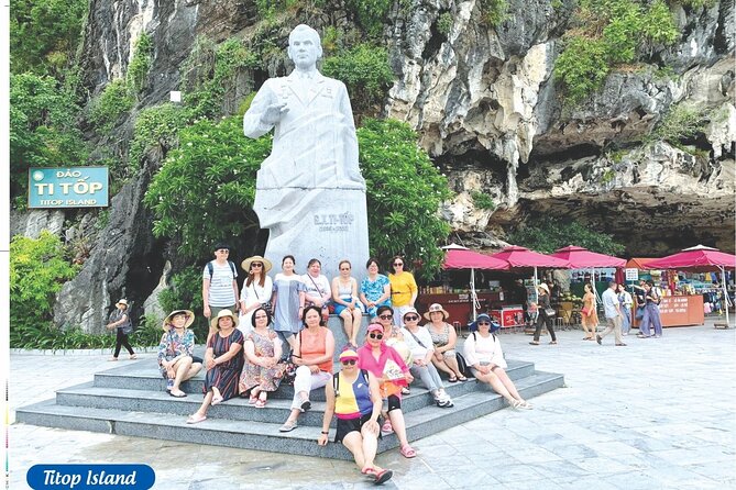 Halong 6 hours Boat tour with Cave, Kayak, lunch, transfer high-way from Hanoi - Choosing your Ti Top Island finish