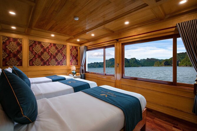 Halong Bay 2 days on classic cruise, small group, biking-kayaking - Sunrise and the ride to Viet Hai Village