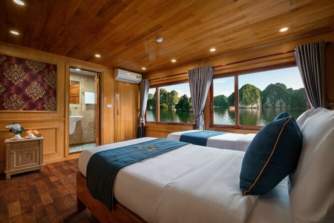 Halong Bay 2 days on classic cruise, small group, biking-kayaking - Lunch on the return and the value of the fare