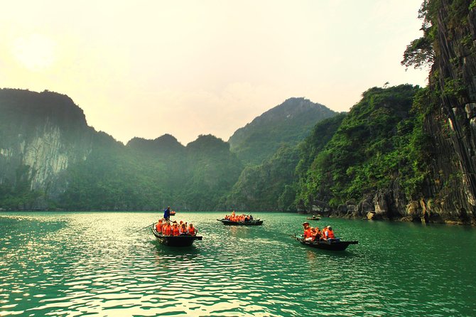 Halong Bay 2D1N BEST CRUISES All-Inclusive: Transfer, Meals, Kayak, Cave, Island - Day two: a village, a cave, or Cat Ba Island