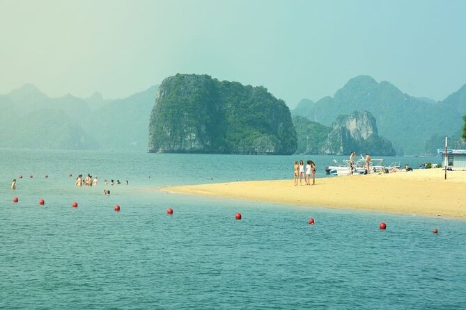 Halong Bay Day Tour 6Hour Deluxe Cruise Limousine Bus Small Group - Sunset tea and the return cruise