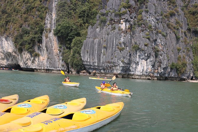 Halong Bay Day Tour Islands, Cave, Kayak. Lunch. All inclusive - Why this day trip works from Hanoi