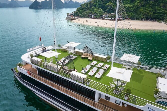 Halong Bay Day Tour Luxury Cruise With Jacuzzi and Buffet Lunch - From Hanoi’s Old Quarter to Tuan Chau Harbor