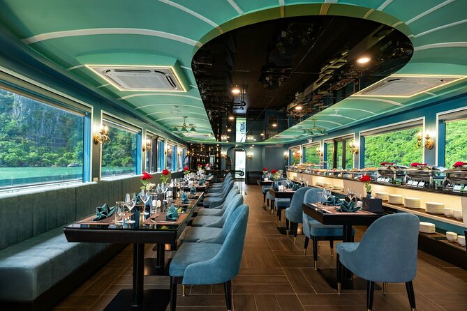 Halong Bay Day Tour With Sunlight Luxury Cruise With Transfer - Buffet Lunch on the Bay