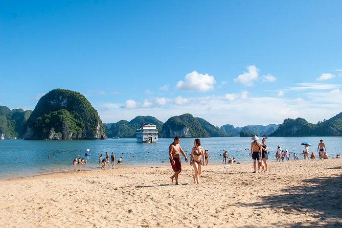 Halong Bay Day Tour With Titop Island, Cave, Kayak & Lunch - What the $40 price gets you